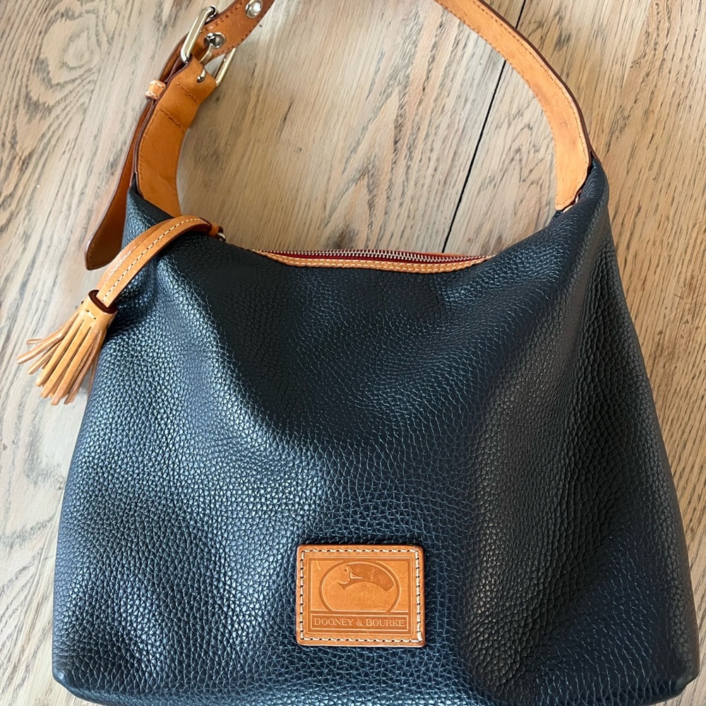 Dooney & Bourke Patterson Leather Paige Pebble Leather Hobo